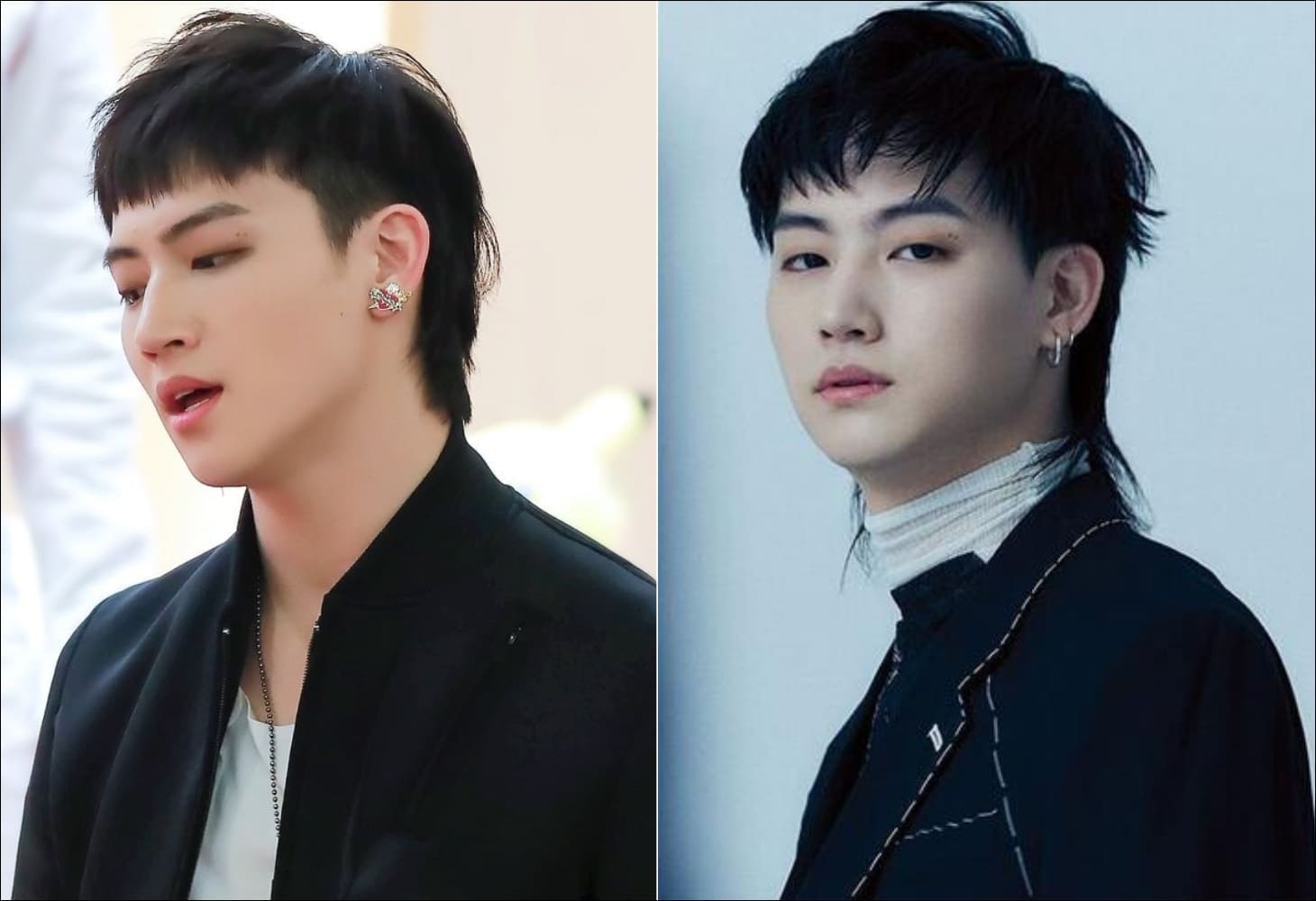 Tóc mullet nam mái ngố chỉn chu, gọn gàng