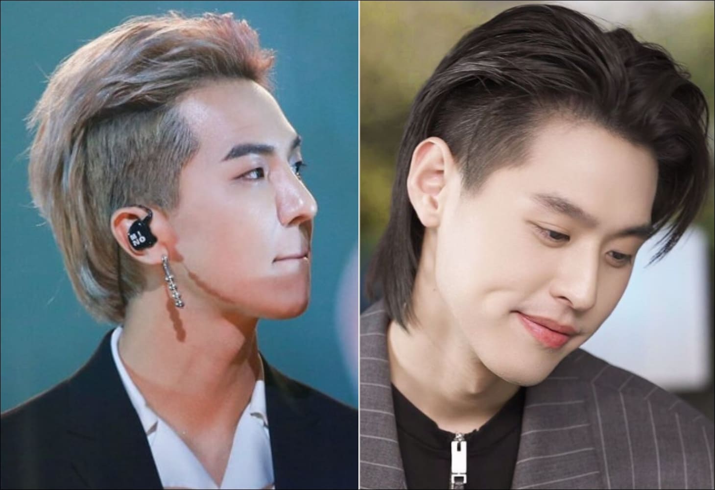 Tóc mullet nam uốn ngược cuốn hút, quyến rũ