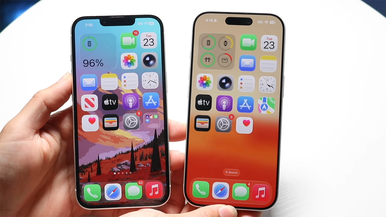 So sánh iPhone 17 và 14