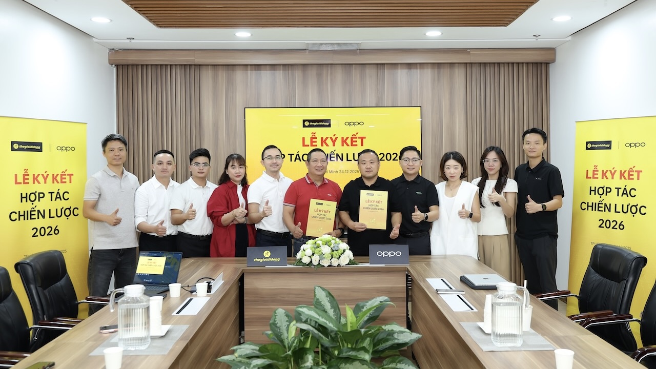 Thế Giới Di Động Và Oppo