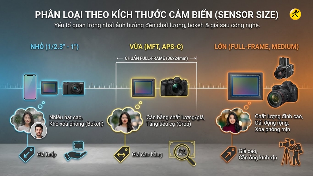 Phân loại theo kích thước Phân loại theo kích thước