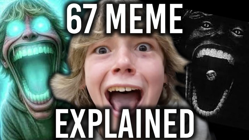 “67” (six seven) là meme viral 2025, không nghĩa cụ thể, dùng để hô hào vui nhộn, gây lú nhưng lan cực mạnh