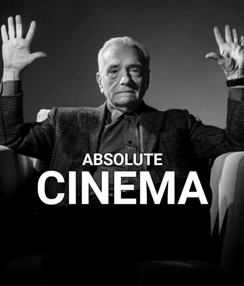 Absolute cinema là meme reaction để khen nội dung quá đỉnh, hay đến mức 