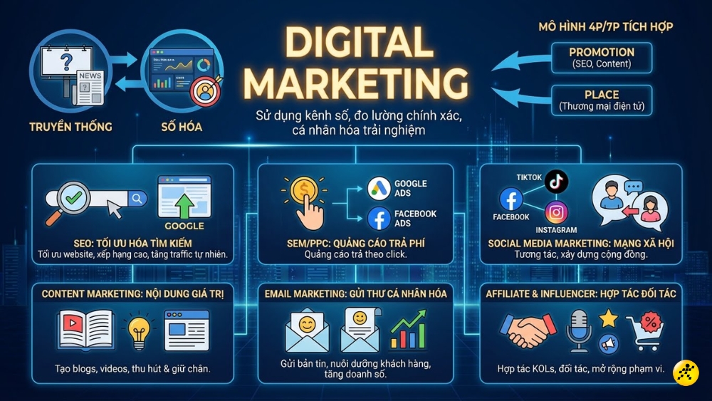 Digital Marketing (Tiếp thị kỹ thuật số)