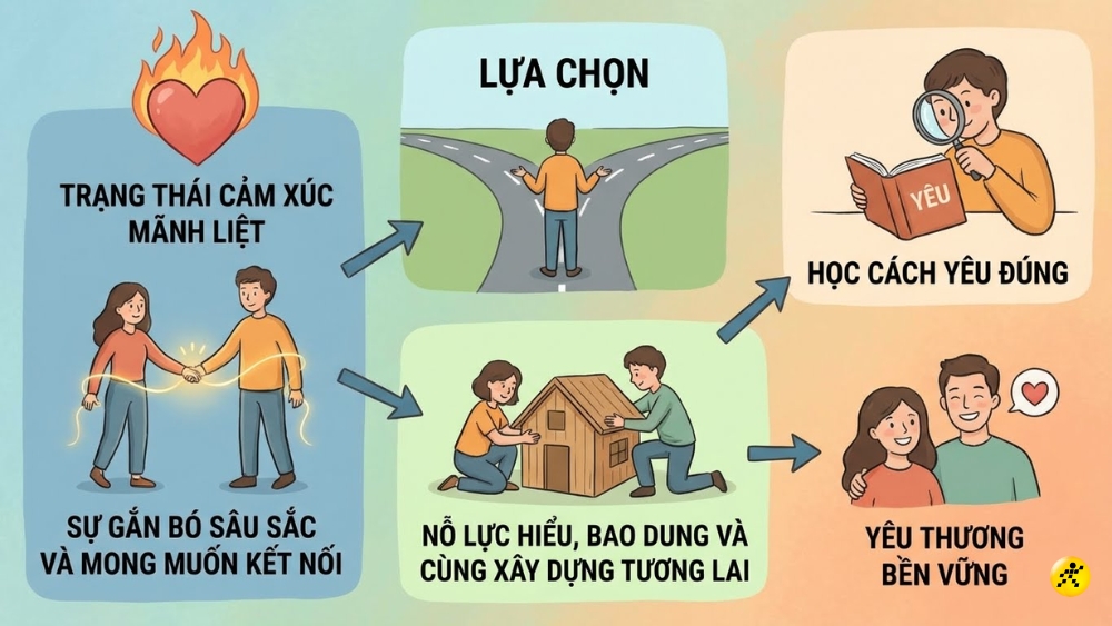 T&igrave;nh y&ecirc;u đ&iacute;ch thực c&ograve;n l&agrave; một sự lựa chọn