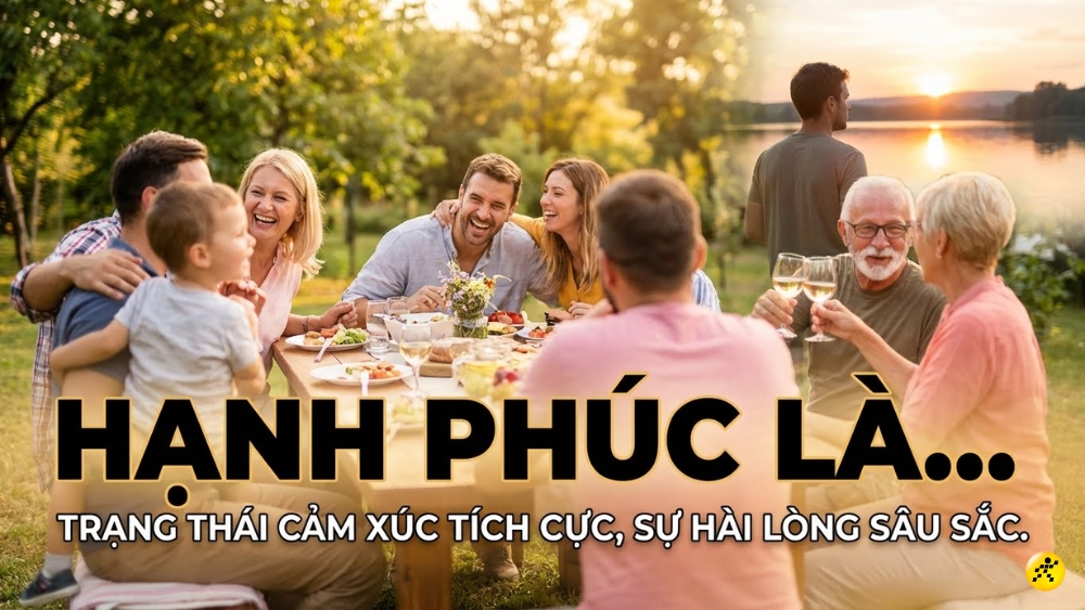 Hạnh phúc là một trạng thái cảm xúc tích cực Hạnh phúc là một trạng thái cảm xúc tích cực