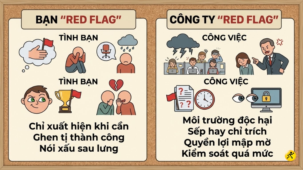 Red flag trong c&aacute;c mối quan hệ kh&aacute;c