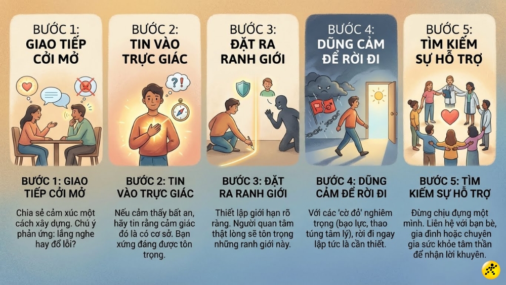 Phải l&agrave;m g&igrave; khi gặp Red flag?