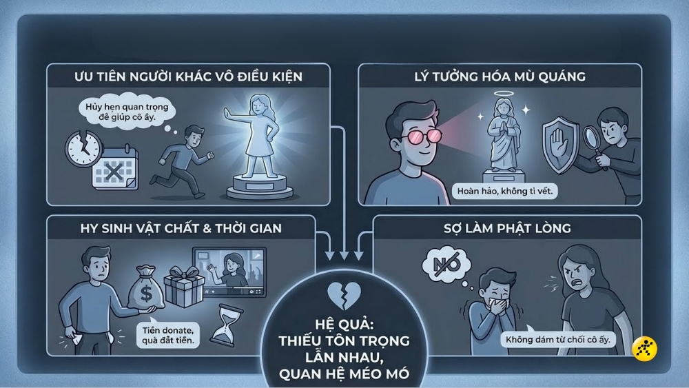 Dấu hiệu nhận biết một "simp" ch&iacute;nh hiệu