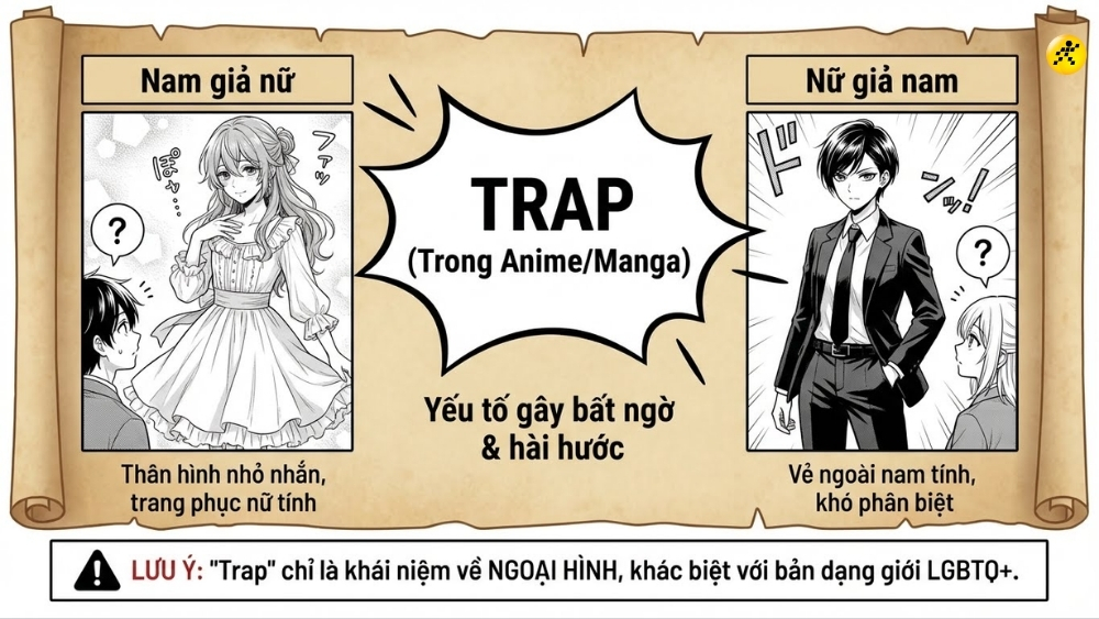 Trap trong Anime/Manga