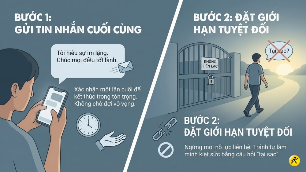Gửi một tin nhắn cuối c&ugrave;ng v&agrave; đặt ra giới hạn