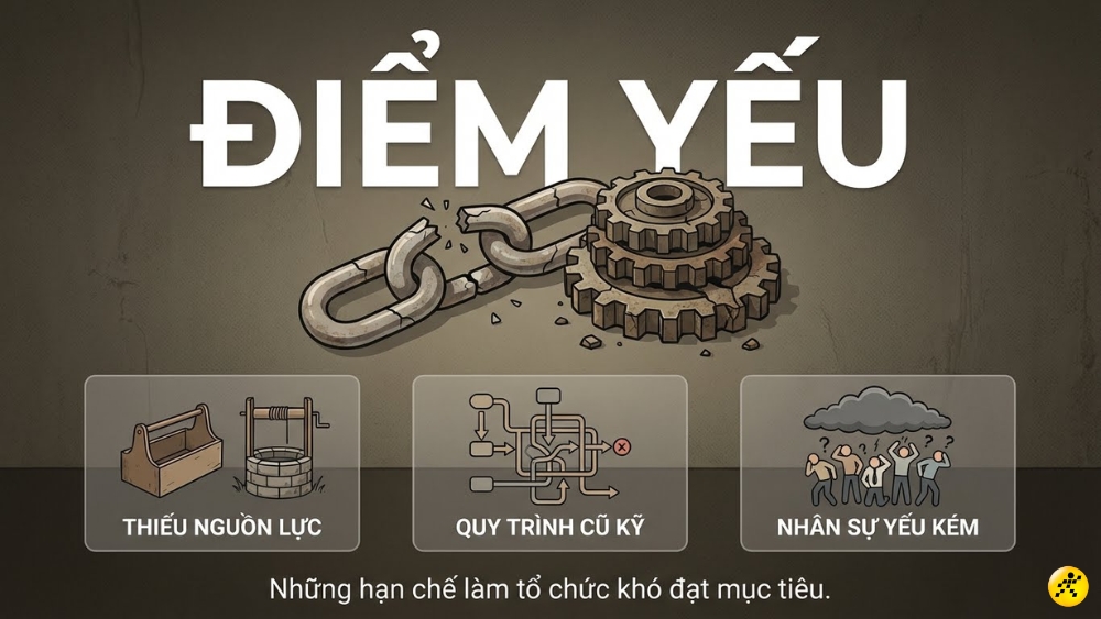 Weaknesses (Điểm yếu) Weaknesses (Điểm yếu)