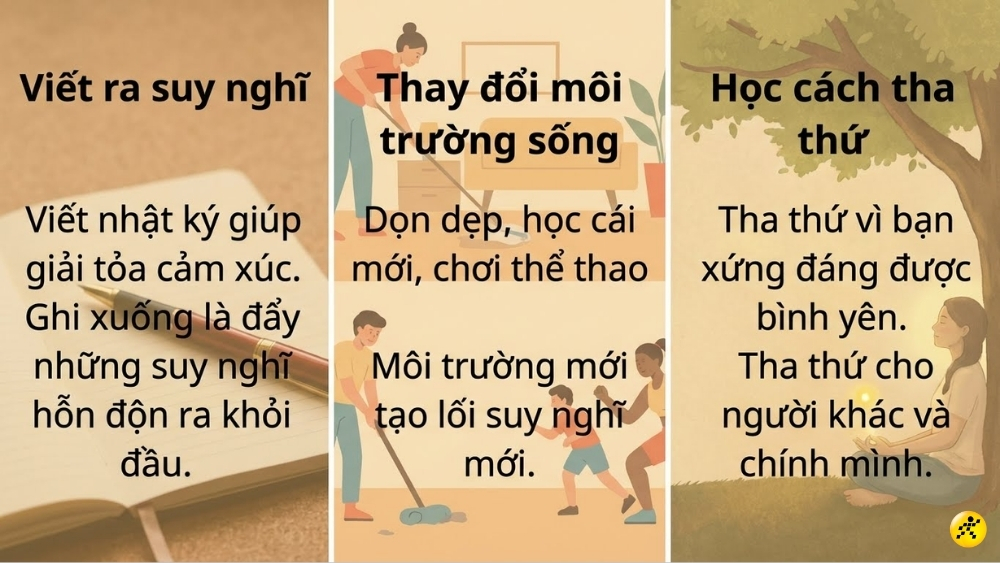 Viết ra suy nghĩ, thay đổi m&ocirc;i trường
