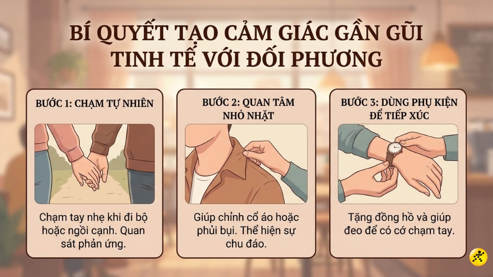B&iacute; k&iacute;p skinship tinh tế với người ấy