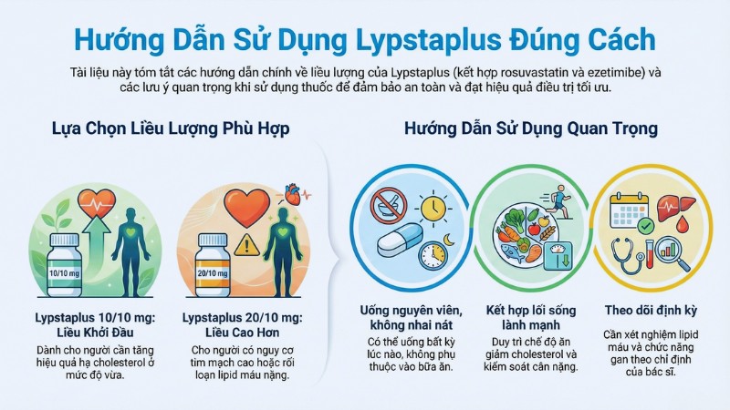 Hướng dẫn cách sử dụng thuốc Lypstaplus Hướng dẫn cách sử dụng thuốc Lypstaplus