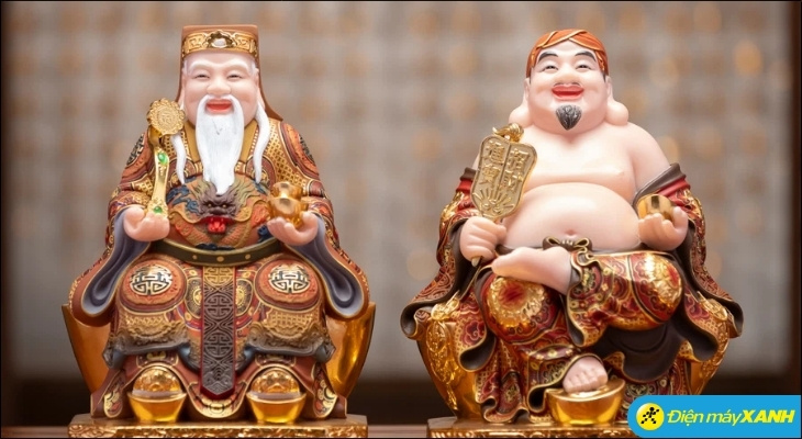 Thờ cúng Thần Tài và Thổ Địa (Ông Địa) mang ý nghĩa cầu mong tài lộc, bình an và thịnh vượng Thờ cúng Thần Tài và Thổ Địa (Ông Địa) mang ý nghĩa cầu mong tài lộc, bình an và thịnh vượng