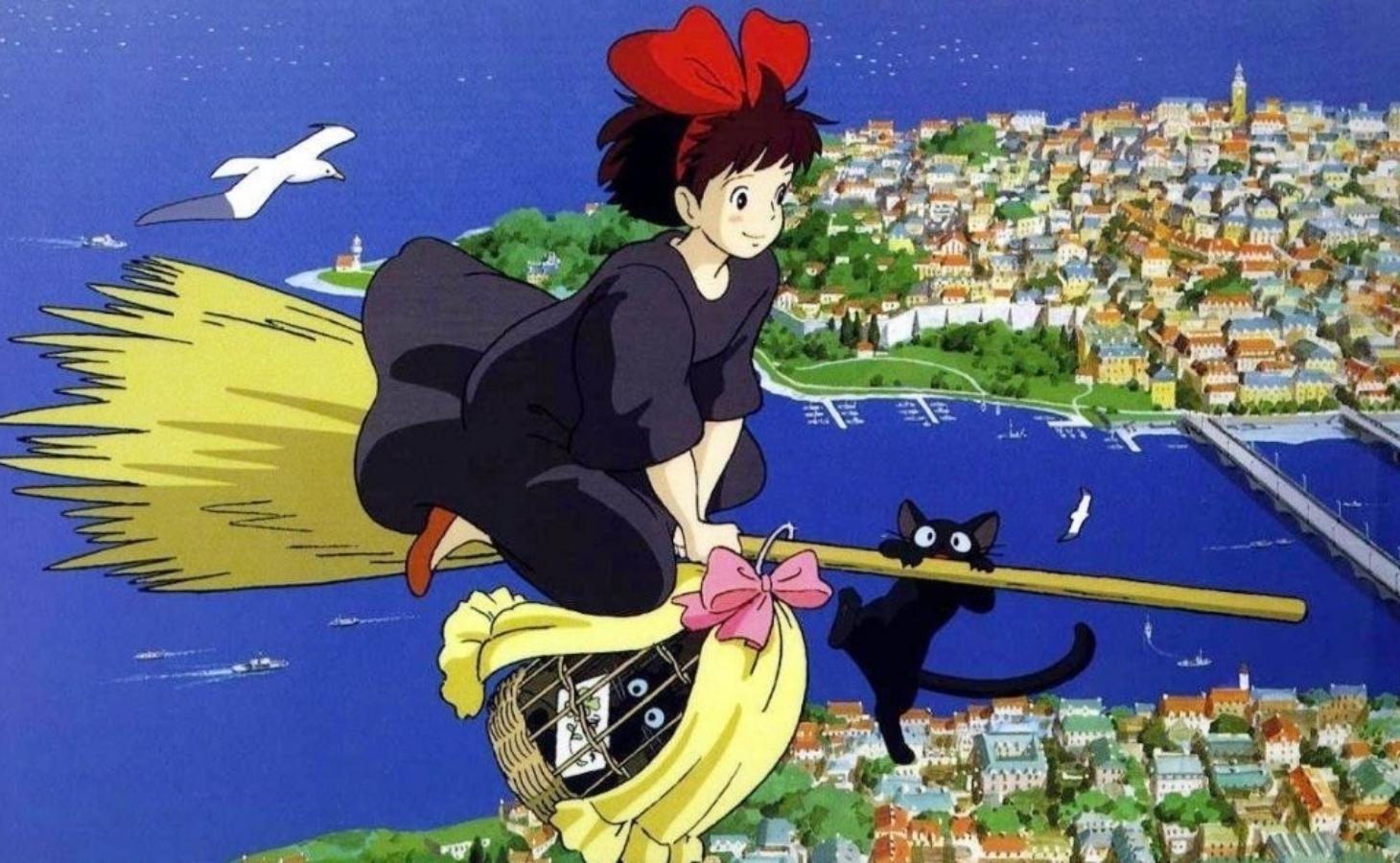 Phim hoạt hình Ghibli hay nhất - Dịch vụ giao hàng của phù thủy Kiki 