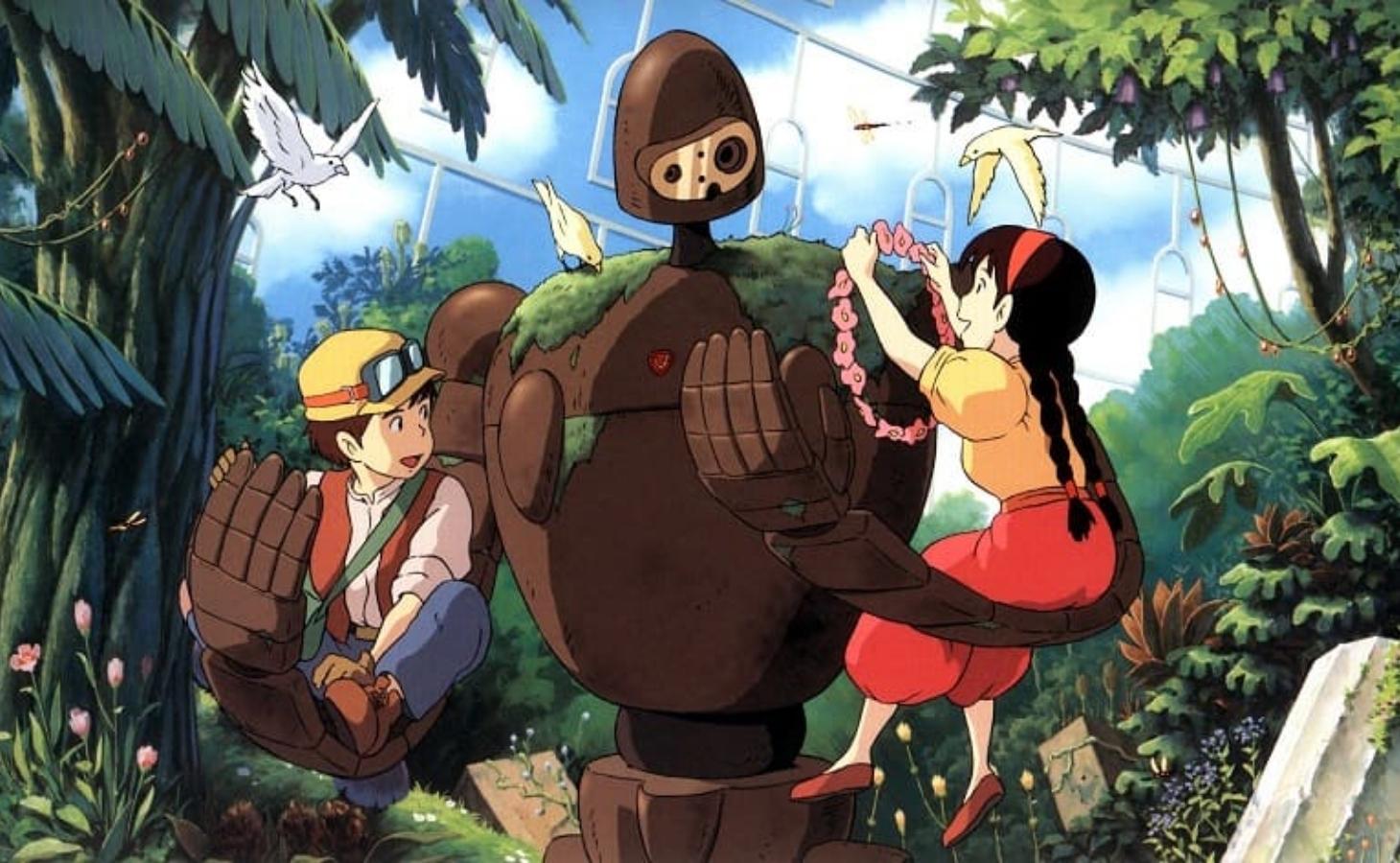 Phim hoạt hình Ghibli hay nhất - Lâu đài trên không