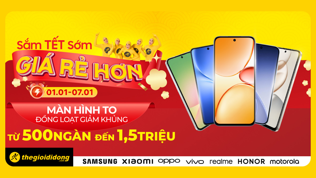 Chào 2026: Khai Lộc Liền Tay Săn Ngay Cơ Hội Trúng Điện Thoại Android Siêu Xịn Cùng Hàng Trăm Pmh Trị Giá Đến 3 Triệu