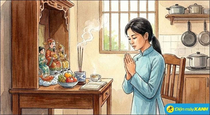 Văn khấn ông Công ông Táo hàng ngày