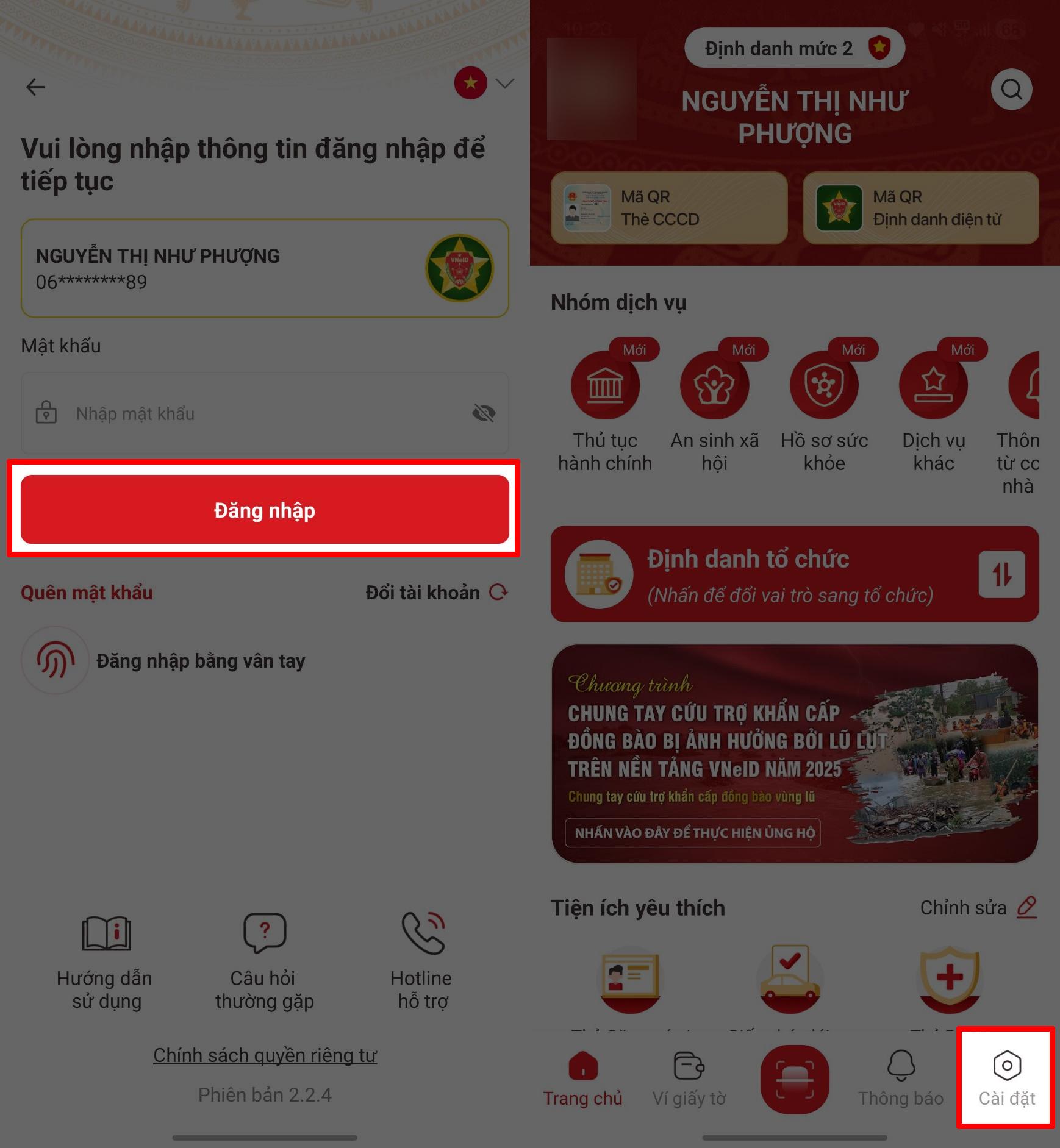 Cách khắc phục lỗi không đăng nhập được Dịch vụ công bằng VNeID