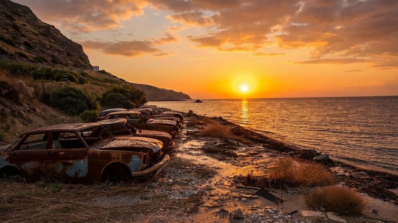 Bức ảnh ho&agrave;ng h&ocirc;n tuyệt đẹp