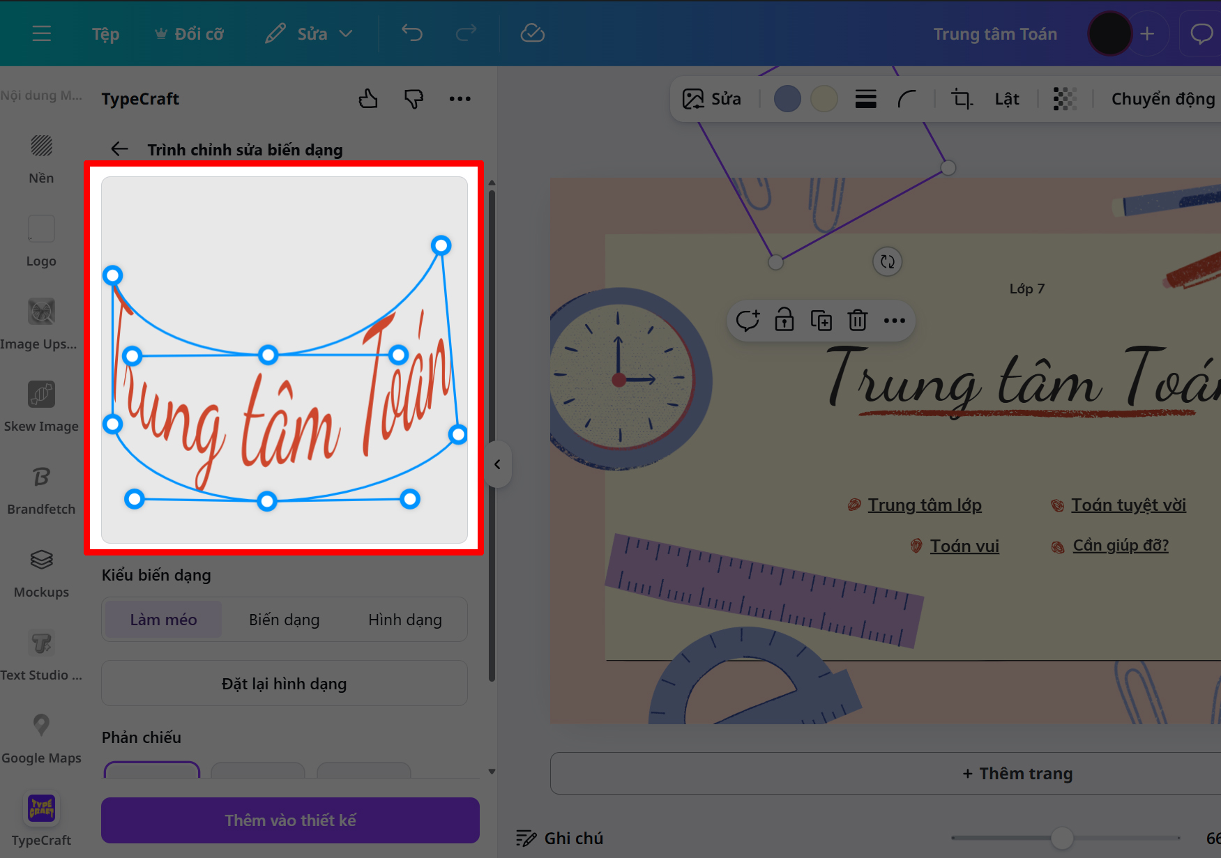 Cách Tạo Chữ Theo Hinh Dạng Bất Kỳ Trong Canva