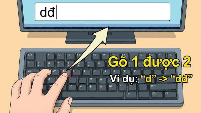Nguy&ecirc;n nh&acirc;n g&acirc;y ra lỗi g&otilde; lặp chữ