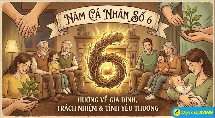 Khi kết hợp năm thế giới số 1 với năm cá nhân số 6, nó tạo ra một động lực mạnh mẽ thúc đẩy bạn Khi kết hợp năm thế giới số 1 với năm cá nhân số 6, nó tạo ra một động lực mạnh mẽ thúc đẩy bạn Khởi đầu một giai đoạn mới cho gia đình