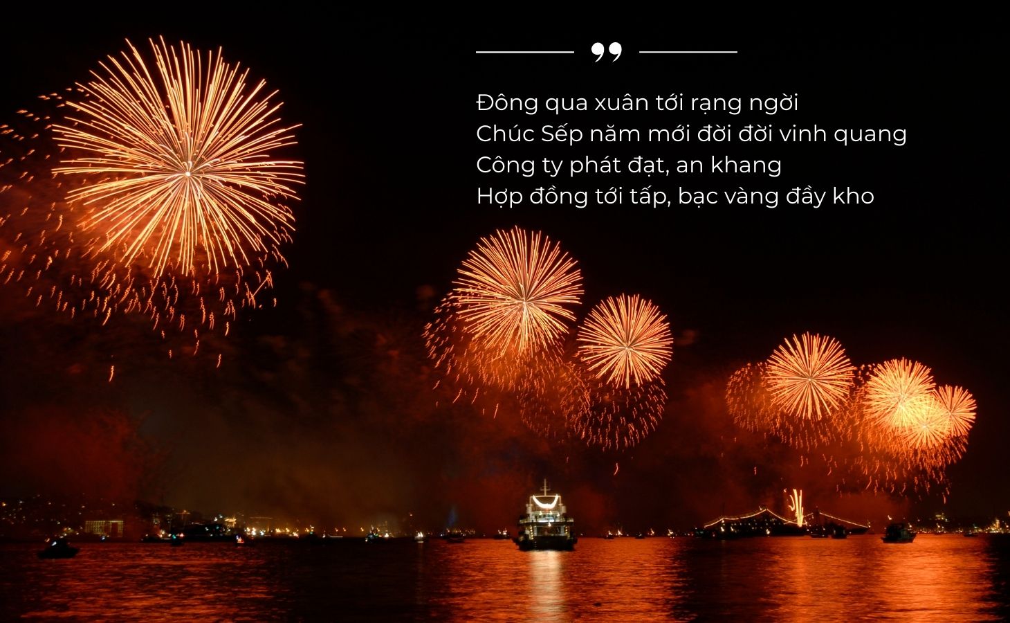 Thơ chúc Tết sếp và đồng nghiệp