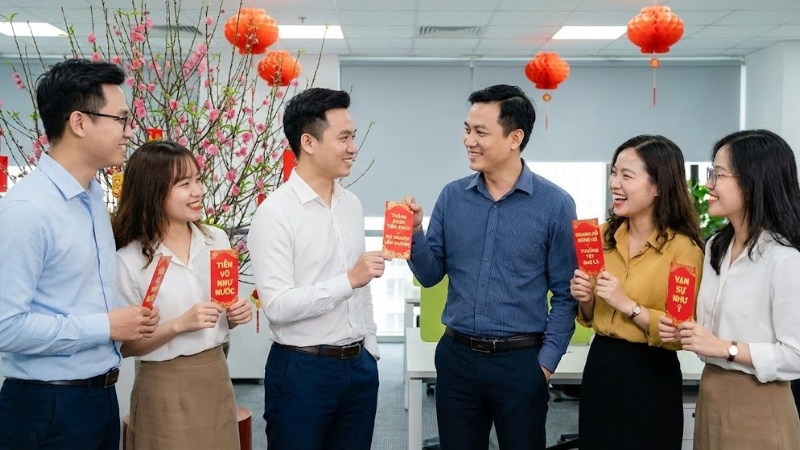 C&acirc;u ch&uacute;c Tết 4 chữ cho Sếp v&agrave; Đồng nghiệp