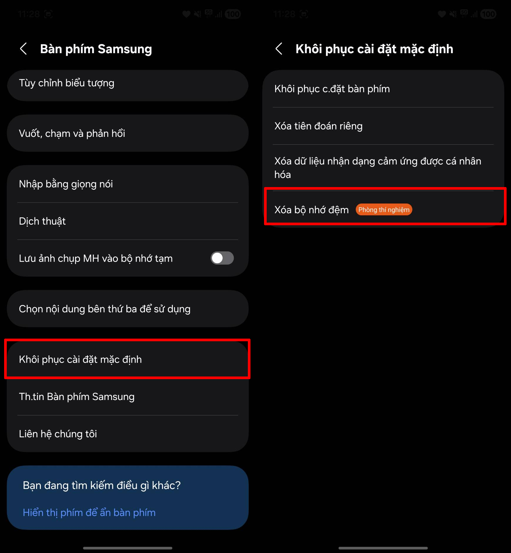 Cách Khắc Phục Lỗi Bàn Phím Samsung Bị Mất Icon