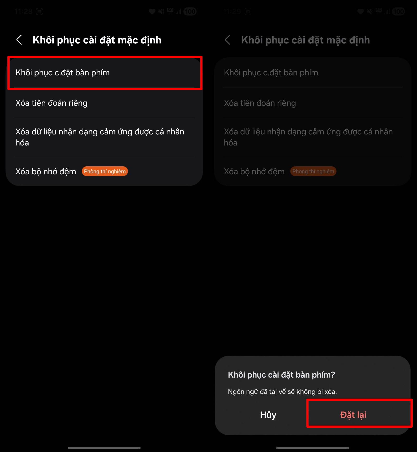 Cách Khắc Phục Lỗi Bàn Phím Samsung Bị Mất Icon