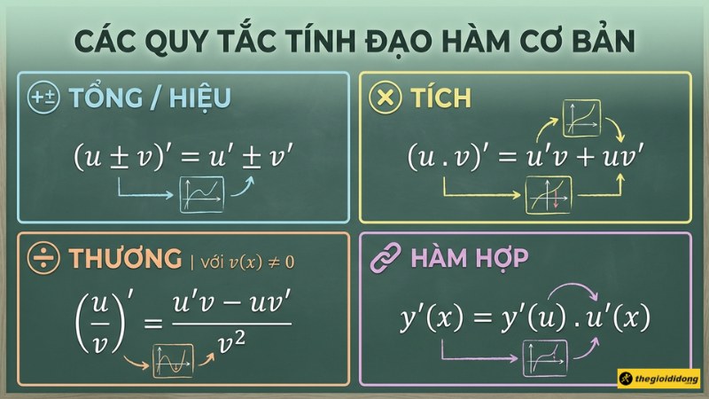 Quy tắc t&iacute;nh đạo h&agrave;m chung