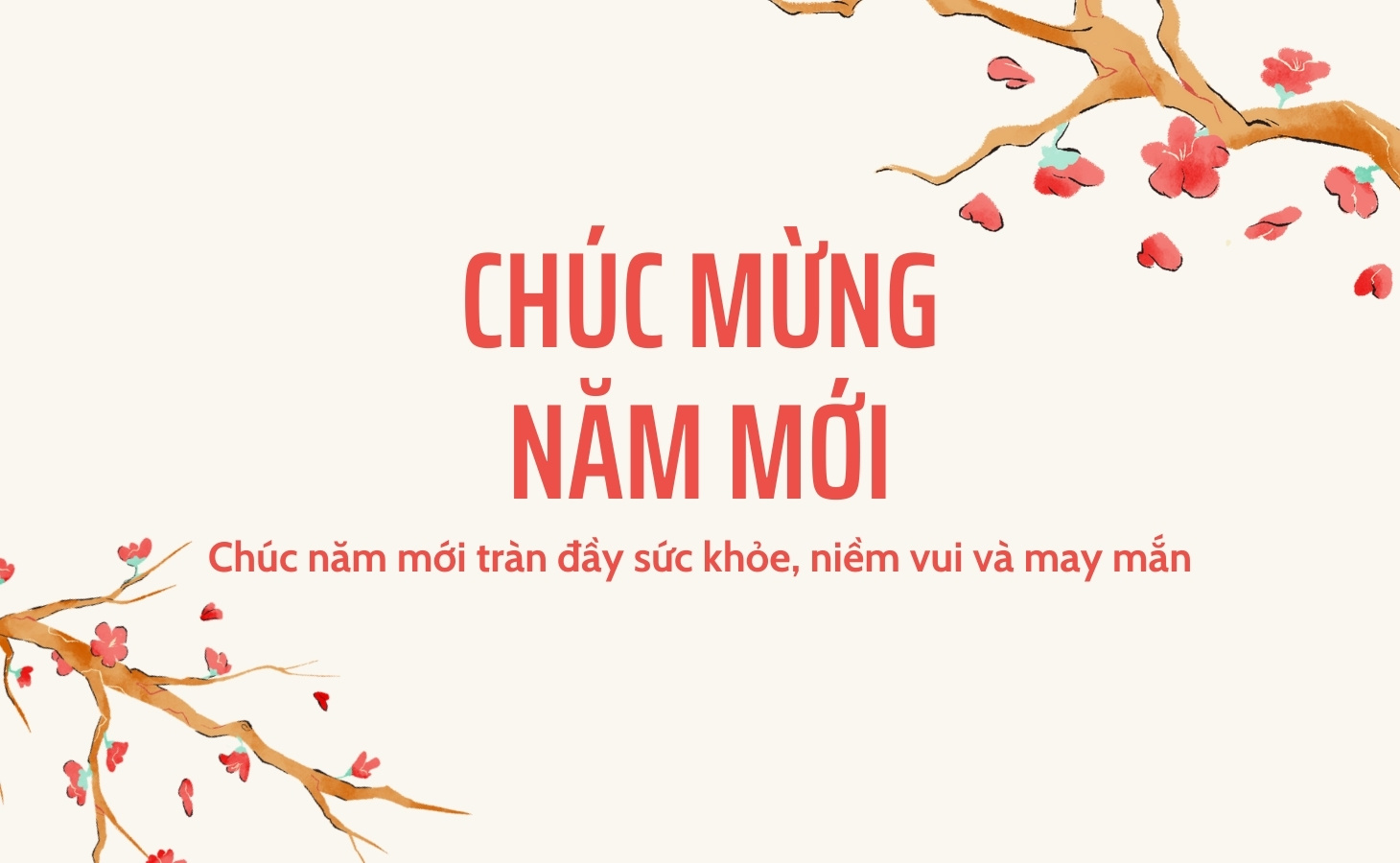 Mẫu thiệp chúc Tết truyền thống Mẫu thiệp chúc Tết truyền thống