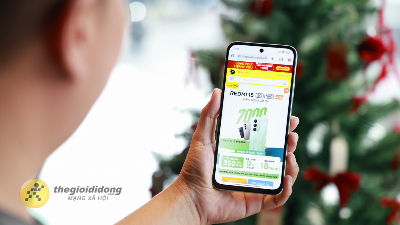 Trên Tay Xiaomi Redmi 15 5G: Màn Hình Full Hd+ Siêu Lớn, Snapdragon 6S Gen 3, Pin Lớn 7.000 Mah