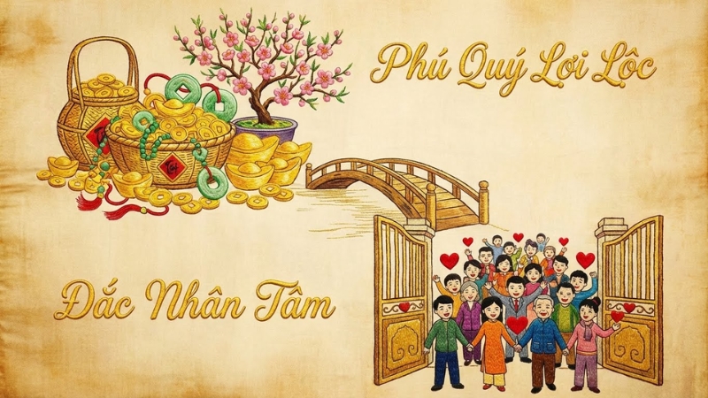 Đắc t&agrave;i đắc lộc - Đắc nh&acirc;n t&acirc;m