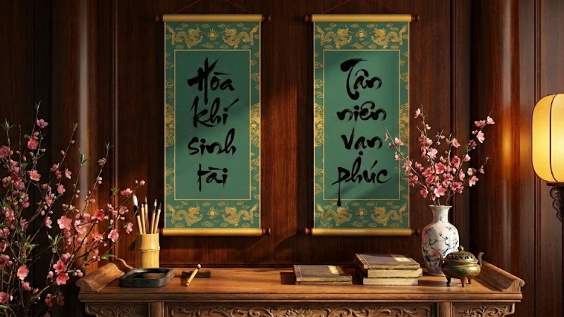 H&ograve;a kh&iacute; sinh t&agrave;i - T&acirc;n ni&ecirc;n vạn ph&uacute;c