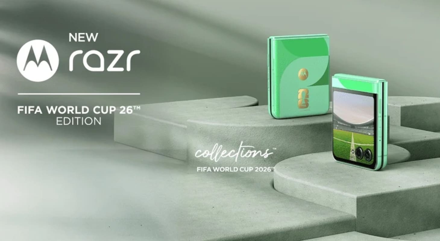 Motorola Razr 60 FIFA World Cup 26™️ Edition ra mắt tại CES 2026 Motorola Razr 60 FIFA World Cup 26™️ Edition ra mắt tại CES 2026