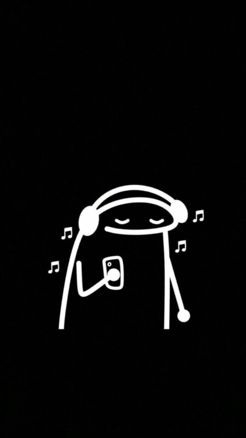 Sự kết hợp giữa nền tối và họa tiết cute tạo nên điểm nhấn độc đáo