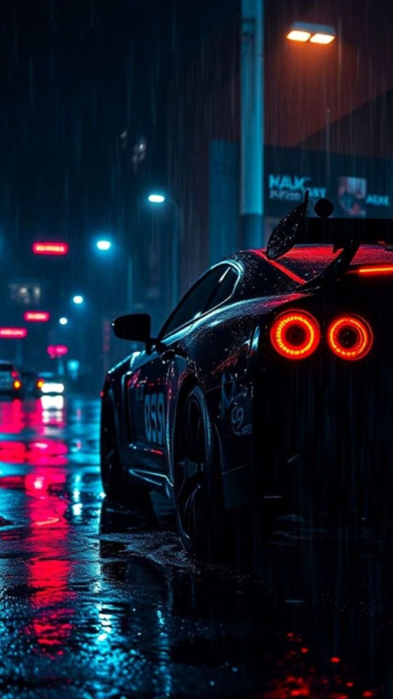 Vẻ đẹp hiện đại và mạnh mẽ của công nghệ trên nền đen