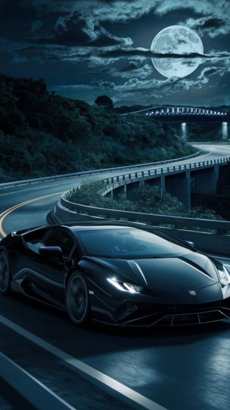 Vẻ đẹp hiện đại và mạnh mẽ của công nghệ trên nền đen