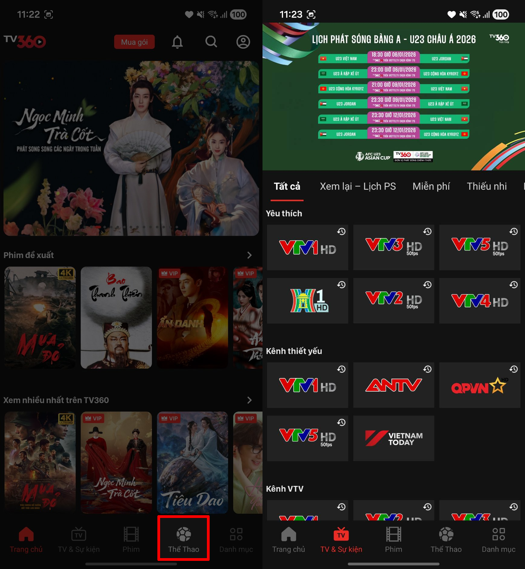Cách Xem Trực Tiếp U23 Châu Á