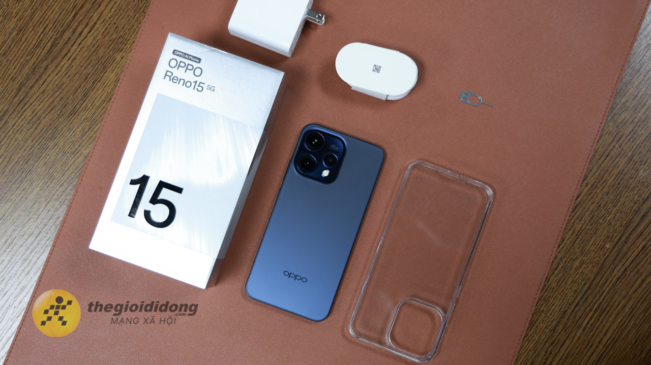 Trên Tay Oppo Reno15 5G: Thiết Kế Đẹp Mắt, Snapdragon 7 Gen 4 Và Pin 6.500 Mah