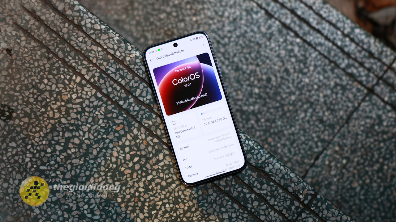 Trên Tay Oppo Reno15 F 5G: Chip Snapdragon 6 Gen 1 Và Pin 7.000 Mah