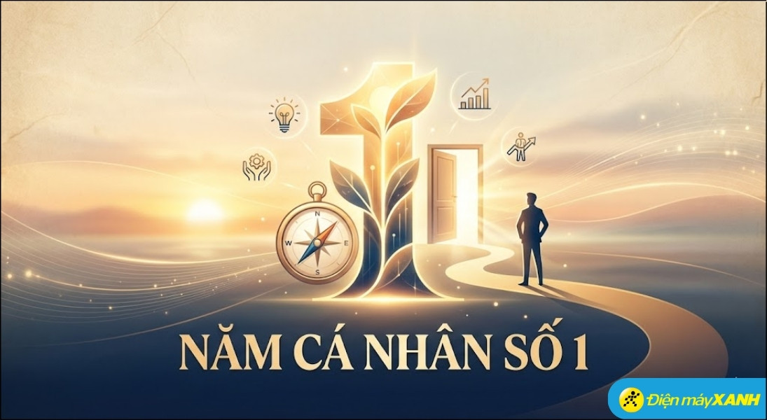 Trong Thần số học, con số 1 là biểu tượng của sự bắt đầu, tính độc lập, cái tôi cá nhân mạnh mẽ và khả năng lãnh đạo thiên bẩm