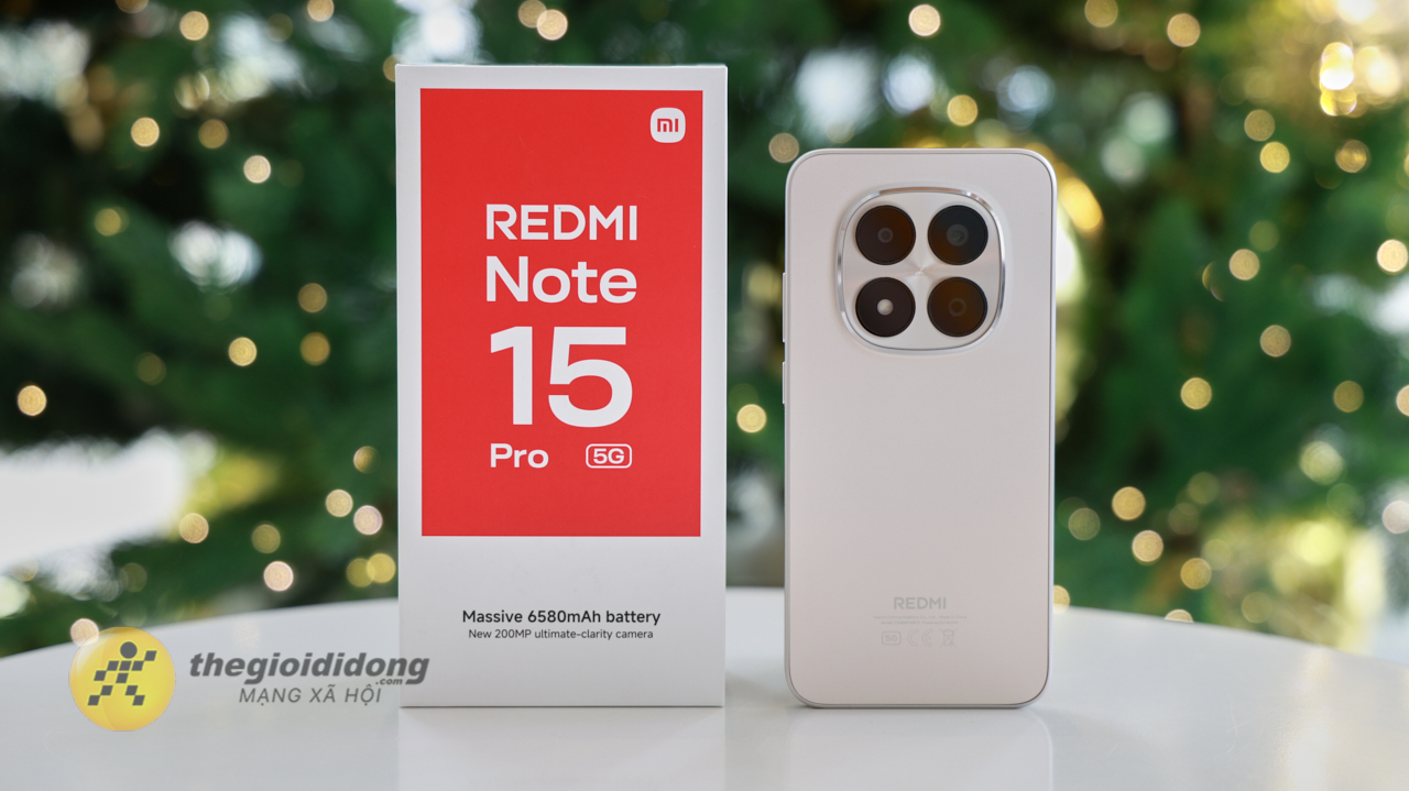 Trên Tay Xiaomi Redmi Note 15 Pro 5G