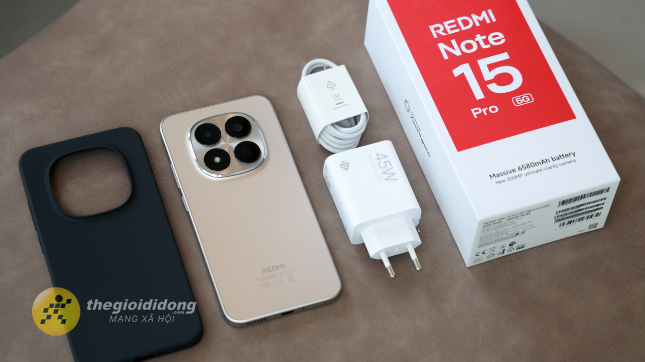 Trên Tay Xiaomi Redmi Note 15 Pro 5G