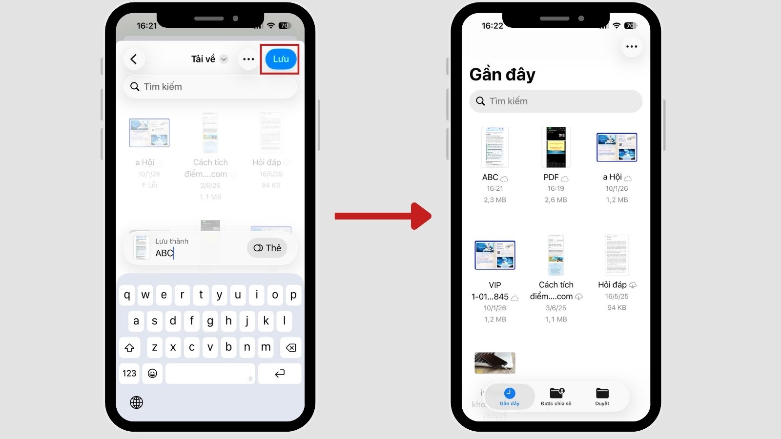 Đổi t&ecirc;n File sau đ&oacute; nhấn n&uacute;t lưu