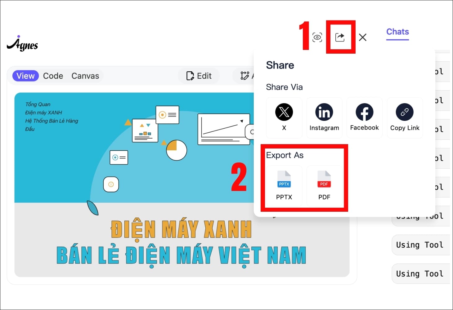 Tải slide về trên Agnes AI